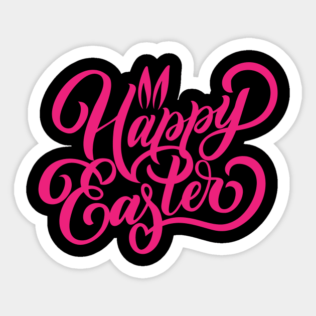 Happy Easter Sticker by worshiptee